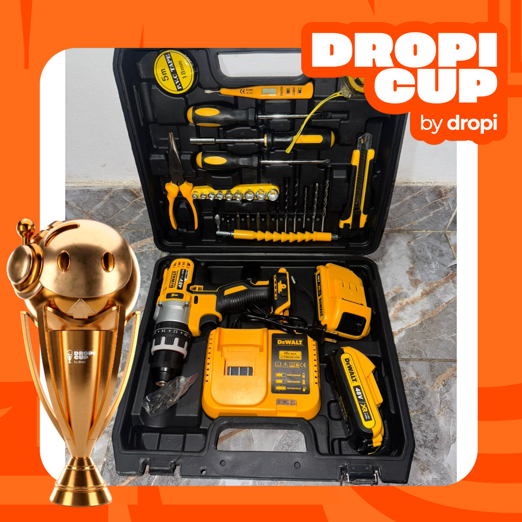 kit de herramientas dewalt eco DROPI CUP